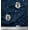Dark Navy Blue, variant on Soimoi Polyester Crepe Fabric Star & Owl Bird Print Sewing Fabric Yard 42 Inch Wide