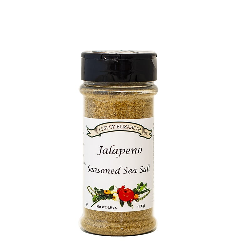 Lesley Elizabeth, Jalapeno Salt Seasoned Sea Salt, Seasoned Sea Salt, Sea Salt, Seasoning, Dry Spices, Spice Mix, Spicy, Jalapeno, MID #SP9071, $11.24