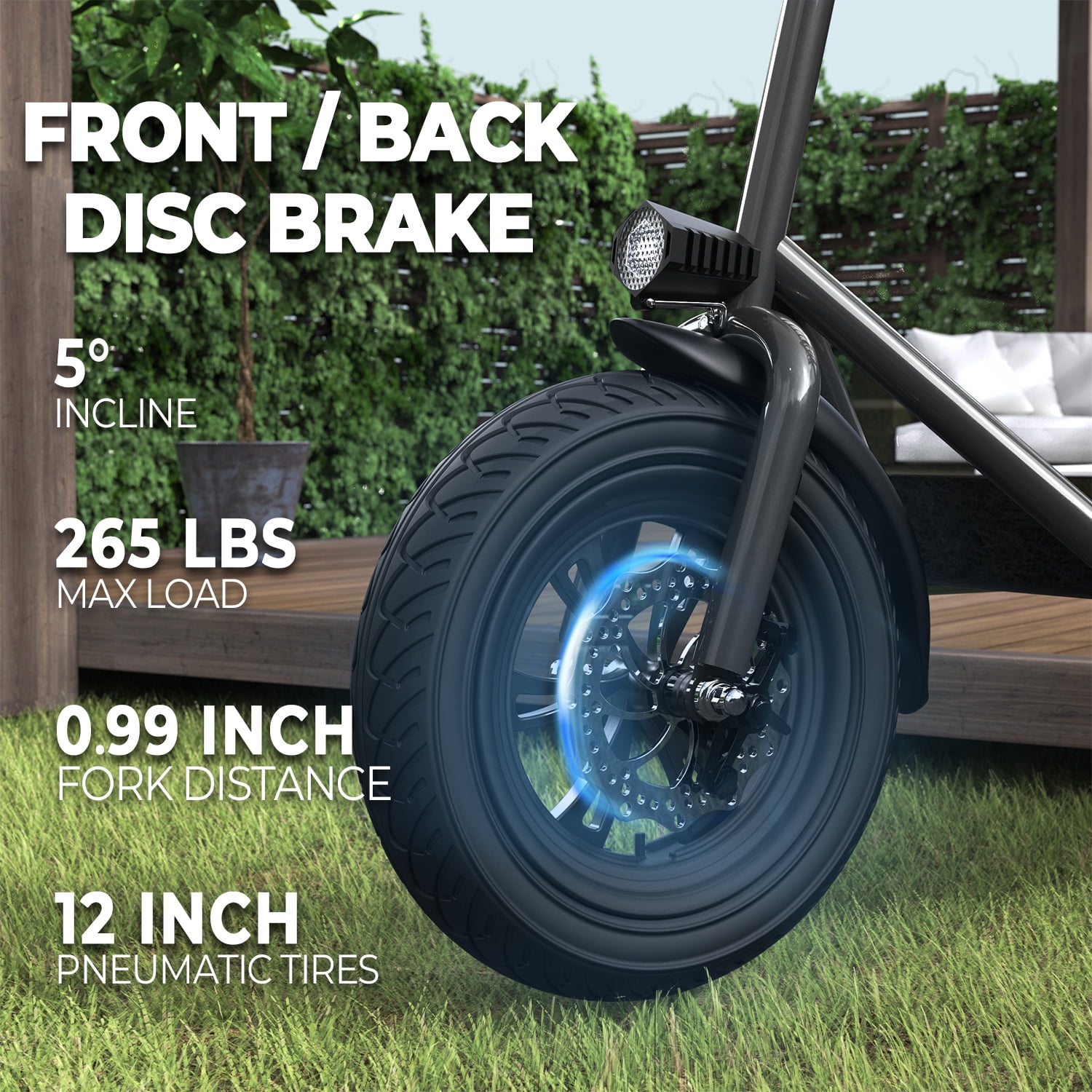 Phantomgogo Commuter R1 - Electric Scooter for Adults - Foldable Scooter with Seat & Carry Basket - 450W Brushless Motor 36V - 15MPH 265lbs Max Load E Mopeds for Adults (Black)