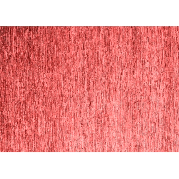 Ahgly Company Indoor Rectangle Abstract Red Modern Area Rugs, 8' x 12'