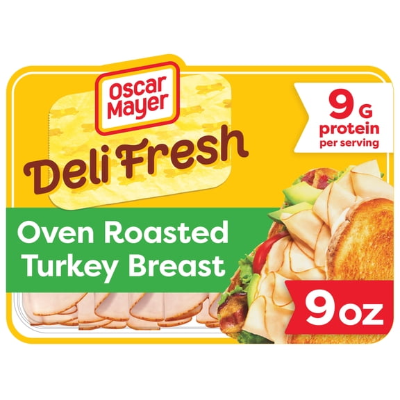 Oscar Mayer Deli Fresh Oven Roasted Turkey Breast, 9 oz Pack