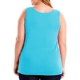 thumbnail image 7 of JMS by Hanes Women's Plus Size Cool DRI Performance Scoop Neck Tank, 7 of 7