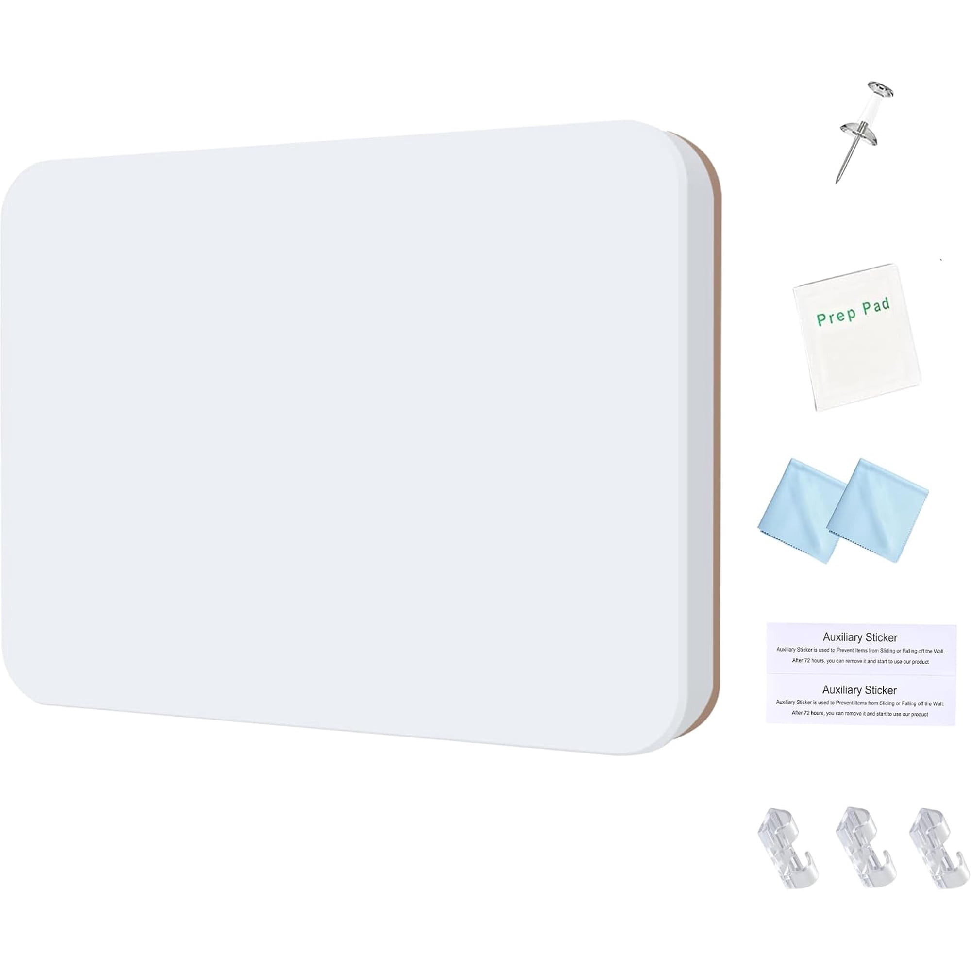 Transducer Mounting Board，Screwless Resistant Transducer Mounting Plate kit , No Screwing into Boat Hull, Freely Installed on the Boat, 4.5"*3.5" Standard Size (White)