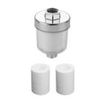 thumbnail image 3 of Universal Outlet Shower Filter PP Cotton Home Kitchen Faucet Strainer Bathroom Accessories, 2Pcs Filter Element, 3 of 9