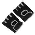 thumbnail image 3 of Workout Gloves, Elastic Adjustable Tightness Grey Breathable Exercise Fingerless Gloves Palm Protection  for Sports M,L,XL, 3 of 6