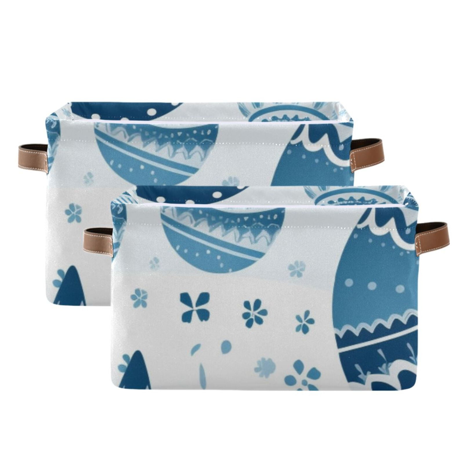 Easter Eggs Boho Storage Bins Baskets With Handles Storage Box Clothes Organizer Organization Toys