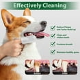 LANBEIDE Teeth Cleaning Finger Wipes for Dogs & Cats 60 Count for