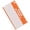 Orange, variant on Acrylic Pink "Hello" Name Tag - Script Class of 2025 Dome Charm Necklace, 18"