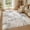 Blue & Gray, variant on UERMEI 9'x12' Large Area Rugs for Living Room, Washable Non-slip Soft Indoor Modern Abstract Rug for Bedroom Dining Room Office Home Decor Carpet,Brown