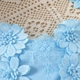 thumbnail image 5 of Baby Onesies Girl Baby Girl Lace Edge Mesh Romper Puffy Skirt Headband 2-Piece Flower Climbing Set 0-18 Months, 5 of 7