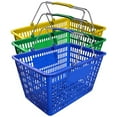 thumbnail image 2 of Fma Omcan Plastic Shopping Basket Green, 2 of 2
