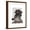 Brown Frame, variant on Art.com Schnauzer Sherlock Art Print by Fab Funky, 12" x 16"