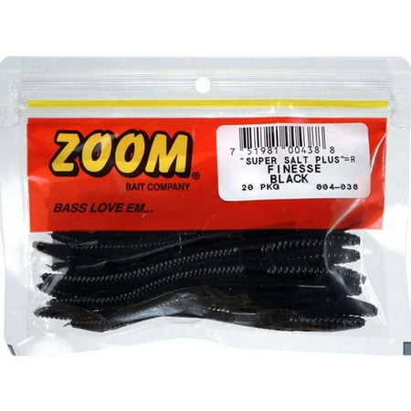 Zoom SLT+Finesse Worms, 20pk