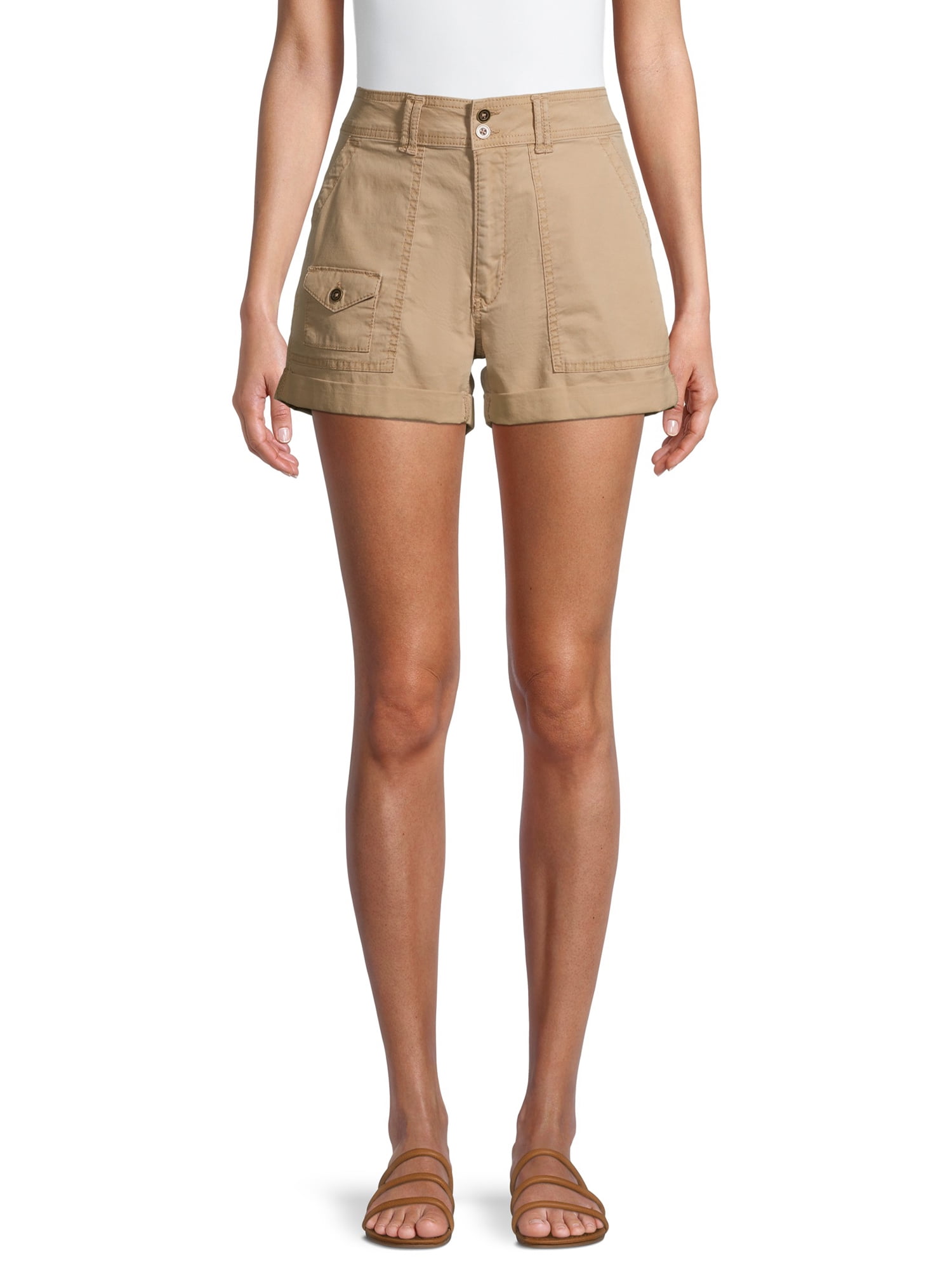 Time and Tru Women's Utility Shorts