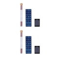 thumbnail image 1 of Soidarity Juego de herramientas de pintura de manicura de tablero de acero inoxidable de PVC rascador de uñas de doble extremo Type1 NO1 Soidarity CBP171728, 1 of 6