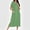 Army Green, variant on Knit Robe for Women Long Full-Length Zip-Up Housecoat with Pockets Gradient Color Nightgown Lounge Wear for Maternity and After Shower