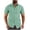 Green, variant on aidice Mens Button down Shirt Cotton Linen Casual Lightweight Breathable Short Sleeve Lapel Collar Shirts with Pockets