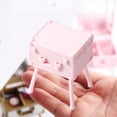 thumbnail image 2 of figatia 1/12 Miniature Makeup Case Cosmetic Organizer Box Accessory Life Scene Pink, 2 of 8