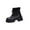 Black, variant on Npasoilc Snow Boots for Women,Winter Boots,Ankle Boots and Fluff Boots With Fleece,Fur Lined Short Boots