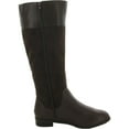 thumbnail image 2 of Karen Scott Womens Deliee 2 Faux Suede Knee-High Riding Boots, 2 of 3