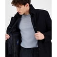 thumbnail image 2 of Nautica Mens Classic-Fit Bib Wool Overcoat Coat 36S Black, 2 of 4