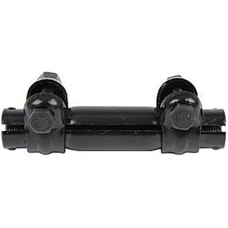 Allstar Performance ALL55931 Tie Rod Sleeve - 11/16-18 in Female Thread - 4-3/4 in Long - 1 in OD Tube - Steel - Black Paint - Each