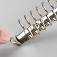 thumbnail image 4 of Perforated A4 B5 A5 Porous Metal Binder Binding Clip Handheld Hole Punch, 4 of 8