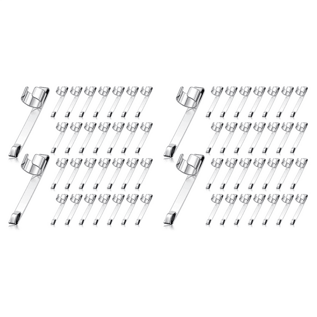 Pencil Clips Slide on Pencil Pocket Clips Snap In, Pencil Holder Clip Metal Hangable Portable Pencil Clips, 120 Pcs