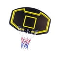 thumbnail image 1 of Aro de baloncesto de montaje en pared, aro de baloncesto fácil de instalar para interiores y exteriores Negro, 1 of 8