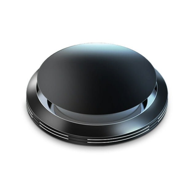 Ambientador de aire Portátil Bolsillo Con saborizante Interior Difusor Difusor Aleación de aluminio recargable Conducción Automóvil Aroma al azar Negro seitruly VI014343-01B
