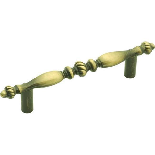 Traditional Cabinet Pull Antique Brass, Antique Brass Cabinet Pulls 3 Inch