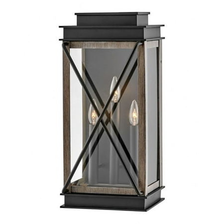 Hinkley Lighting - Montecito - 3 Light Large Outdoor Wall Mount Lantern in