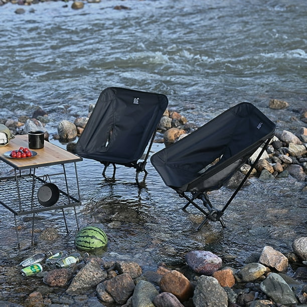 Lutabuo ShineTrip Ultralight Camping Chair Folding Moon Chair for