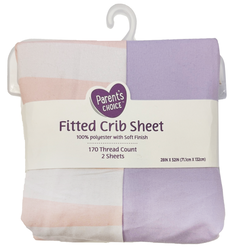 Parent's Choice Crib Sheet Set, Under the Sea, 2 Pack