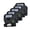 Black on Clear, variant on D1 12mm Label Tape Replacement Compatible with Label Maker Works with LabelManager 160 210D 280 360D 420P PnP