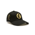 thumbnail image 1 of Knite Gorra Eleggua Gabardina Negra Hombre Visera Curva Piel Ajustable Premium, 1 of 5