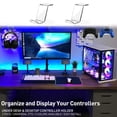 thumbnail image 3 of Injueey 2 uds. De accesorios para juegos, soporte para controlador Streamdeck de escritorio, vitrina acrílica, elegante estante multifunción Type3 NO3, 3 of 6