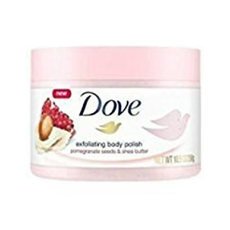 Dove Exfoliating Body Polish Body Scrub, Pomegranate & (Best Exfoliating Foot Scrub)