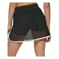 thumbnail image 2 of TOMMY HILFIGER SPORT Womens Black Logo Graphic Mini Active Wear A-Line Skort S, 2 of 4