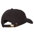 thumbnail image 4 of Glitter Bride Embroidered Unstructured Washed Cap - Black OSFM, 4 of 5