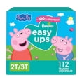 thumbnail image 1 of Pampers Easy Ups Training Underwear Peppa Pig Size 4 2T-3T, 1 of 11