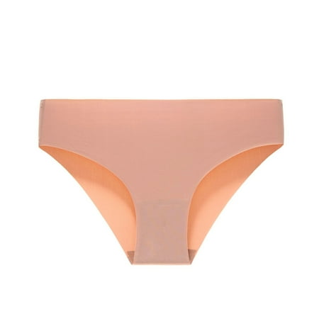 knqrhpse Seamless Underwear for Women No Show Underwear Women Seamless Thin Ice Silk Quick Drying And Comfortable Briefs Women Bottoming Pants Butt Lifting Panties Panties for Women Gray M