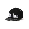 thumbnail image 2 of City Black/Snakeskin Olde English Adjustable Baseball Cap - Dallas, 2 of 2