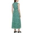 thumbnail image 2 of Calvin Klein Womens Chiffon Belted Maxi Dress, 2 of 2