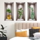 thumbnail image 4 of Juego de jarrones, decoración de plantas verdes: arte de vinilo removible para paredes de sala de estar, dormitorio y cocina, pegatinas de pared 3D, 4 of 4