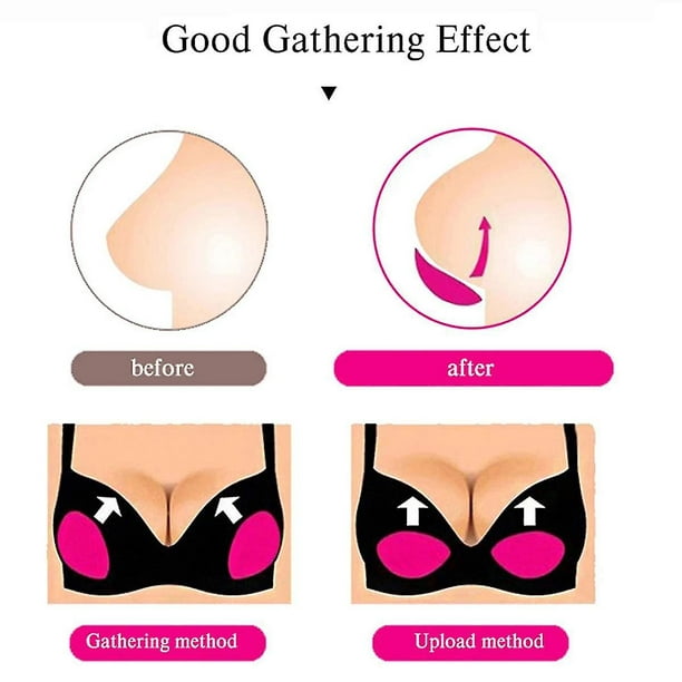Gel Bra Inserts Bikini Fillets Pads Breast Stick On Push Up