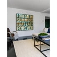 thumbnail image 6 of I Dream of Summers Painting Print on Natural Pine Wood, 6 of 7