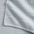 thumbnail image 6 of Market & Place 100% Cotton Waffle Weave 4-Piece Bath Towel Set, Spa Blue, 6 of 6