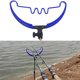 thumbnail image 5 of Soporte de barra de ángulo de acero con asa segura para barco de pesca - Azul Sunnimix Soporte para caña de pescar, 5 of 8
