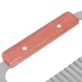 thumbnail image 1 of 2 Unids Cuchillo Ondulado de Acero Inoxidable con de Madera Cuchillos Cortadores de Jabón Hechos a Mano Cuchillos de Corte Arrugado Herramientas Accesorio de Cocina Cortador ANGGREK Otros, 1 of 8